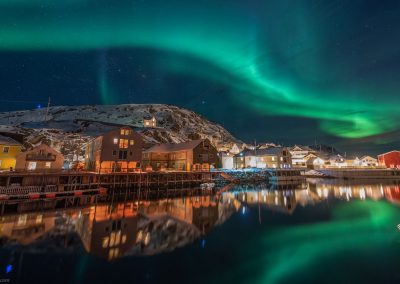 Aurora Borealis over Nyksund