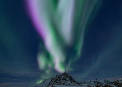 Aurora Borealis over Nyksund